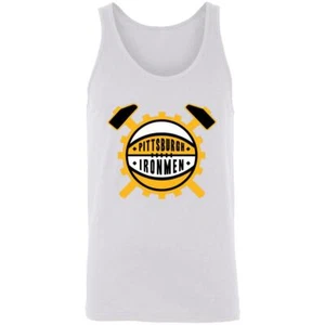 Pittsburgh Ironmen Tank Top Premium | NBA Basketball Team - Picture 1 of 9