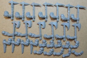 Warriors of Chaos Marauders - Hand Weapons Axes Picks (a) Bits Kitbash Warhammer - Picture 1 of 1