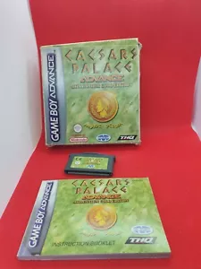 Caesars Palace Advance Nintendo Game Boy Advance Boxed - Picture 1 of 7
