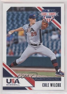 2020 Panini USA Baseball Stars & Stripes Cole Wilcox #10