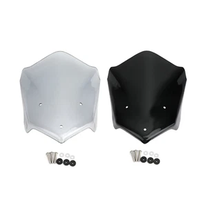 Smoke Double Bubble Motorcycle Windshield Windscreen Fairing BMW F800R 2015-2020 - Picture 1 of 5