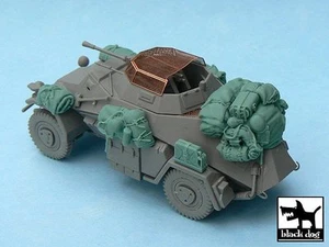 Accesorios para vehículos blindados ligeros Black Dog 1/48 Sd.Kfz.222 (ICM/Tamiya) T48028 - Imagen 1 de 1
