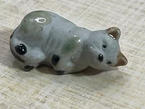 Miniatur Vintage Porzellan Katze Japan - Bild 1 von 9