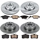 49Oerep57 Sure Stop 4-Wheel Set Brake Disc And Pad Kits Front & Rear For Vw