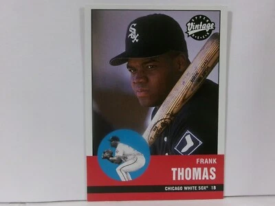 2001 Upper Deck Vintage Frank Thomas #137 HOF - Image 1 of 2
