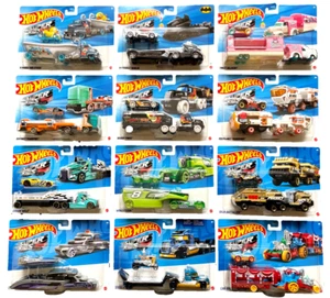 Hot Wheels Super Rigs Trucks mit Modellauto Kinder Spielzeug Mattel sortiert LKW - Bild 1 von 35