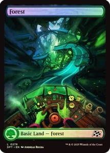 Forest 276 Foil NM MTG Aetherdrift Magic - Picture 1 of 1