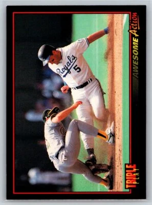 1993 Triple Play #64 George Brett - Image 1 of 2