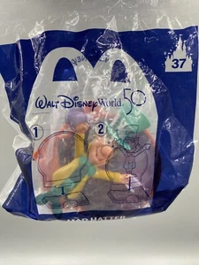 Disney 50th Anniversary McDonalds Toys Alice im Wunderland Mad Hatter SEALED - Bild 1 von 5