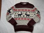 California Vintage Sweater Size M 60% Acrilico 30% Wool 10% Alpaca Wool