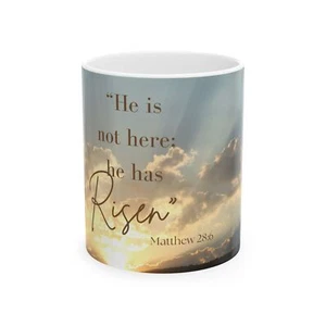 Morning Blessings Mug – Christian Ceramic Coffee Cup - Picture 1 of 9