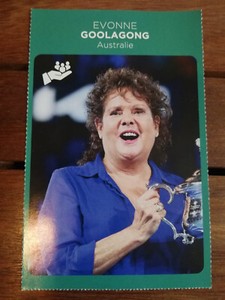 EVONNE GOOLAGONG, RARE TENNIS ROOKIE CARD (FANCH29)