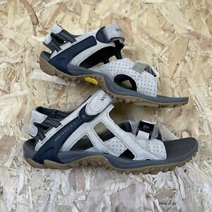 Merrell Kahuna III UK 10 Men's Sports Walking Sandals Vibram J31011 Taupe NEW