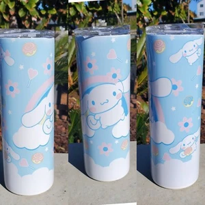 Cinnamoroll Sublimation Stainless Steel Tumbler 20oz New - Picture 1 of 1