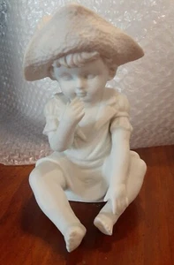 Estatuilla Bisque Girl - Vintage - Firmada - Imagen 1 de 9
