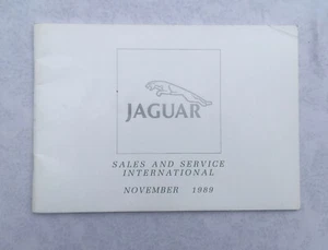 JAGUAR XJS XJ40 XJ S3 3.6 5.3  Sales and Service RARE SELTEN Book Buch Parts TLR - Bild 1 von 4