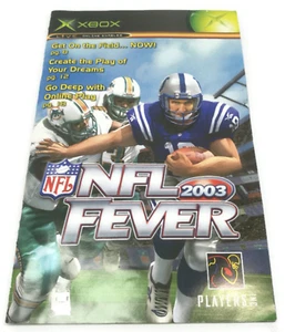 Xbox 2003 manual original solo fiebre de la NFL - Imagen 1 de 2
