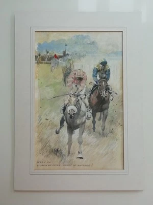 KENNETH JAMES WYNN 1922-2009 EQUESTRIAN WATERCOLOUR ON BOARD SIGNED & DATED 1984 - Image 1 of 4