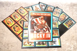 Topps Rocky IV Sylvester Stallone Trade Card Set 1995 [x77 Complete Mint] - Bild 1 von 7