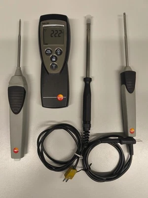 Testo 925 Temperaturmessgerät mit Funkmodul inkl. 3 Fühlern Top-Zustand - Bild 1 von 4