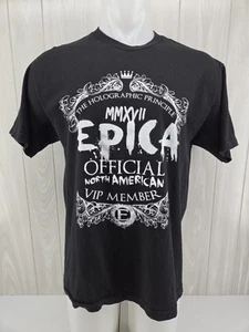 Camisa negra miembro VIP de Epica Band talla grande - Imagen 1 de 13
