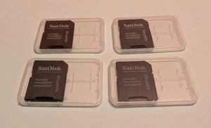 SanDisk Speicherkarten Adapter von Micro SD auf SD Card mit Hülle NEU ✔ - Bild 1 von 4