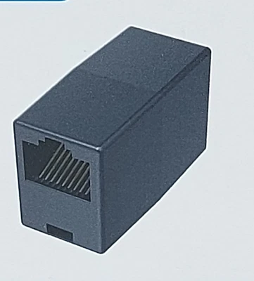  ISDN Adapter [1x RJ45-Buchse 8p8c - 1x RJ45-Buchse 8p8c]  Schwarz A1 - Bild 1 von 4