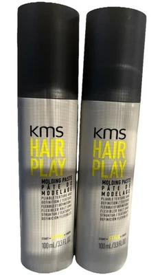 KMS HAIRPLAY Molding Paste, Natural Shine & Texture, 3.3 Oz Each 2 Pack - Image 1 of 2