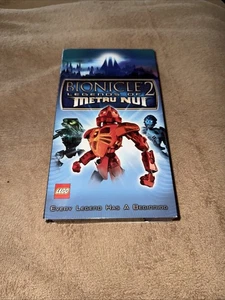 Bionicle 2: Legends Of Metru Nui (VHS, 2004) Rare Late Release Lego - Picture 1 of 15
