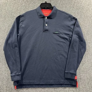 Orvis Shirt Mens Medium Long Sleeve Pullover Casual Outdoors Blue - Picture 1 of 10