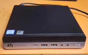 HP ProDesk 600 G3 DM (Windows 11 / Core i5-7500T / 8GB / 256GB / Wi-Fi / PS) - Afbeelding 1 van 3