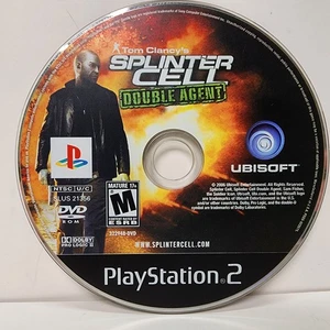 Tom Clancy's Splinter Cell: Double Agent (Sony PlayStation 2, 2006) solo disco - Imagen 1 de 7