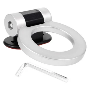 1 Set Car Tow Hook Screw On Tow Hook Car Ring Towing Hook For Automotive (Only - Picture 1 of 12