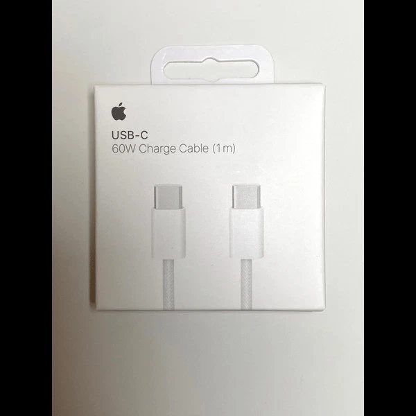APPLE CARICATORE ORIGINALE CAVO USB‑C 60W ALIMENTAZIONE RICARICA RAPIDO IPHONE - Immagine 1 di 1