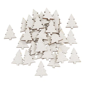 VBS Streuteile Tanne, Gold Glitzer, 36 Stück, Streudekoration, ideal zum Basteln - Bild 1 von 4