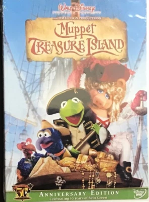 MUPPET TREASURE ISLAND ~ Disney ~ 50th Anniversary Edition ~ DVD ~ SEALED!!! Foto 1 de 3