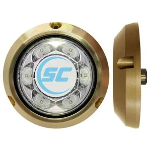 Shadow-Caster SC3 Series Great White Bronze Surface Mount Underwater Light - Picture 1 of 1