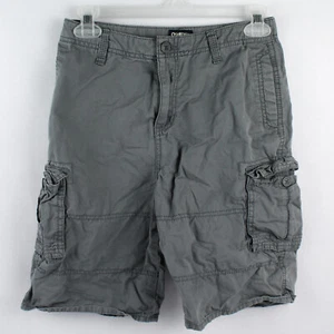 Oshkosh B'gosh Gray Cargo Shorts Boys Size 14 - Good Pre-Owned Condition - Picture 1 of 5