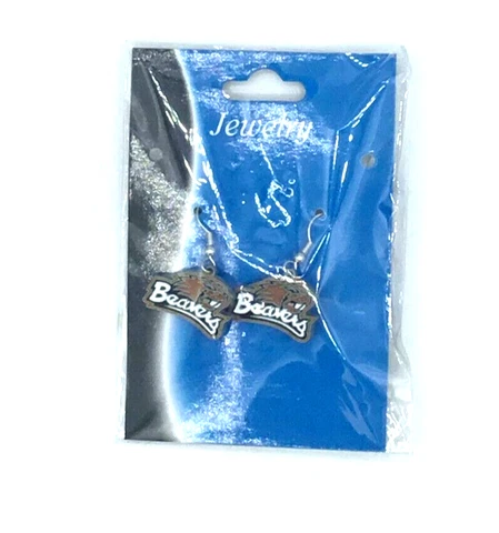 OREGON STATE BEAVERS NCAA TEAM LOGO DANGLE EARRINGS BY AMINCO FREE SHIPPING Cover