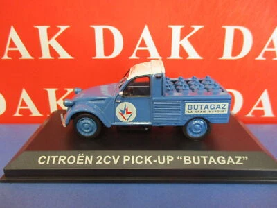 Die cast 1/43 Modellino Auto Pubblicitaria Citroen 2CV Pick Up Butagaz - Immagine 1 di 4