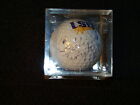 COLLIS TEMPLE JR LSU AUTOGRAPHED LSU LOGO GOLF BALL WITH " #41 1970-74" W/ CUBE 