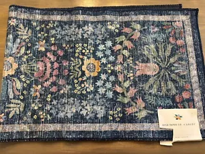 Rifle Paper Company X Loloi Maison Frances Blue Multi Runner Rug 20” X 60” - Picture 1 of 5