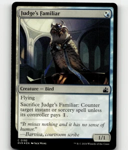 FOIL - MTG Judge's Familiar 192 - Ravnica Remastered - Picture 1 of 1