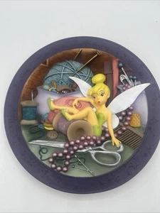 Disney Peter Pan 3D Relief Collector Plate Tink, Tinkerbell, Where Are You? READ - Picture 1 of 17