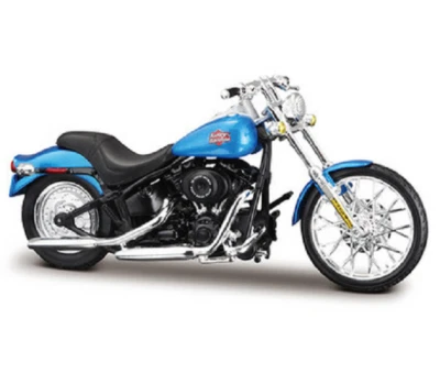 Maisto 1:18 Harley Davidson 2002 FXSTB Night Train MOTORCYCLE BIKE Model IN BOX - Image 1 of 4