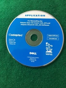 Adaptec Easy CD Creator 4.04_d10 & DirectCD 3.04_d10 Win 98/NT/2000/Me - Picture 1 of 1