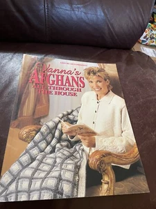 Leisure Arts Presents Vanna’s Afghans All Thru The House # 108202 Third 1998 - Picture 1 of 5