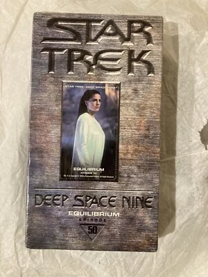 Star Trek: Deep Space Nine Episode 50 Equilibrium VHS 1994 New Watermark Sealed - Image 1 of 4