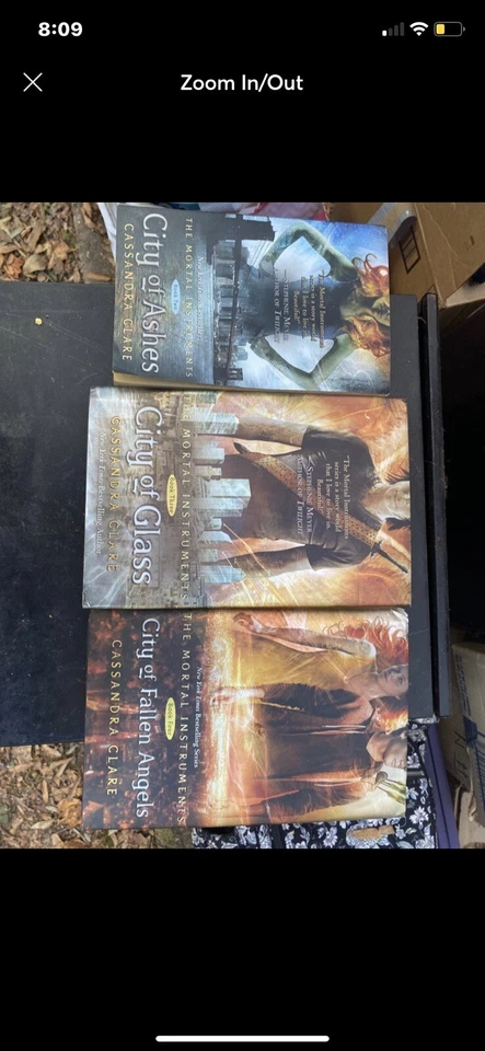 Cassandra Clare Mortal Instruments City Ashes, City Glass, City Of Fallen Angel Foto 1 de 1