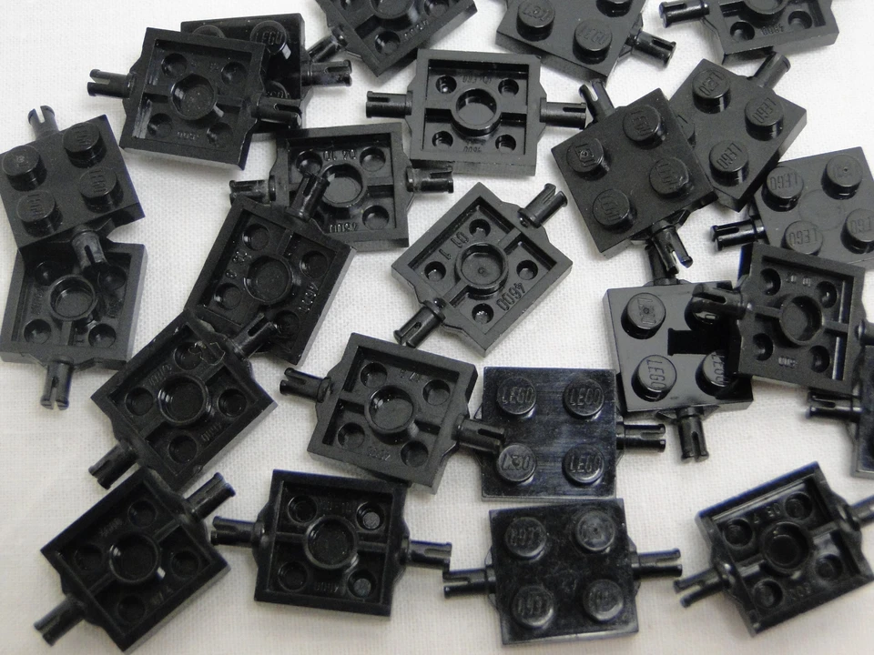Lego 25 x Achse 2x2 Schwarz 4600 Legostein  Basic - Bild 1 von 1